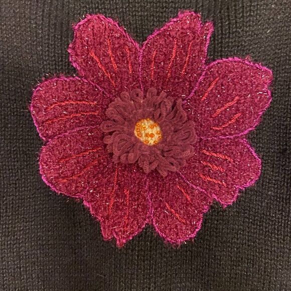 Storybook Knits Cardigan Sweater with Flowers, 2X,‎ Home Shopping Network - Picture 13 of 13